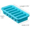 imageSouper Cubes 12 Cup Silicone Freezer Mold Perfect for Storing Soups Sauces Juices Desserts Smoothie Prep and More Freezer Portion Mold for Meal Prepping  Aqua  1PackAqua