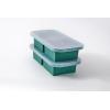 imageSouper Cubes 2 Cup Silicone Freezer Tray with Lid Perfect for Storing Lasagna Leftovers Sauces Portioned Meals and More Silicone Freezer Mold for Meal Prepping  Kale  1PackKale