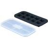 imageSouper Cubes 2 Tbsp Silicone Freezer Molds  Perfect for Storing Garlic Herbs Ginger Pesto Tomato Paste Lemon Juice Purees and More  Silicone Baby Food Freezer Tray  Kale  2PackCharcoal