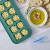imageSouper Cubes 2 Tbsp Silicone Freezer Molds  Perfect for Storing Garlic Herbs Ginger Pesto Tomato Paste Lemon Juice Purees and More  Cotton Candy  1PackKale
