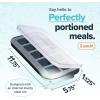 imageSouper Cubes 2 Tbsp Silicone Freezer Molds  Perfect for Storing Garlic Herbs Ginger Pesto Tomato Paste Lemon Juice Purees and More  Cotton Candy  1PackCharcoal