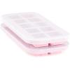 imageSouper Cubes 2 Tbsp Silicone Freezer Molds  Perfect for Storing Garlic Herbs Ginger Pesto Tomato Paste Lemon Juice Purees and More  Cotton Candy  1PackCotton Candy