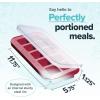 imageSouper Cubes 2 Tbsp Silicone Freezer Molds  Perfect for Storing Garlic Herbs Ginger Pesto Tomato Paste Lemon Juice Purees and More  Cotton Candy  1PackCranberry