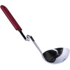 image:imageSouper Cubes  Lori Greiner No Mess Stainless Steel Soup Ladle with Silicone Handle  Metal Soup Ladle with No Mess Design That Hooks on Side of Any Pot  Cotton CandyCranberry