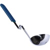 image:imageSouper Cubes  Lori Greiner No Mess Stainless Steel Soup Ladle with Silicone Handle  Metal Soup Ladle with No Mess Design That Hooks on Side of Any Pot  Cotton CandyBlueberry