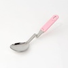image:imageSouper Cubes  Lori Greiner No Mess Stainless Steel Soup Ladle with Silicone Handle  Metal Soup Ladle with No Mess Design That Hooks on Side of Any Pot  Cotton CandyCotton Candy