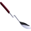 image:imageSouper Cubes  Lori Greiner No Mess Stainless Steel Soup Ladle with Silicone Handle  Metal Soup Ladle with No Mess Design That Hooks on Side of Any Pot  Cotton CandyCranberry