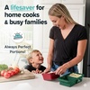 image:imageSouper Cubes 1 Cup Silicone Freezer Trays with Lids Cotton Candy 1Pack  100 PlatinumCured Silicone Freezer Cube Oven and Microwave Safe Perfect for Freezing Soup Rice Protein Grains and MoreKale