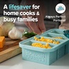 image:imageSouper Cubes 1 Cup Silicone Freezer Trays with Lids Cotton Candy 1Pack  100 PlatinumCured Silicone Freezer Cube Oven and Microwave Safe Perfect for Freezing Soup Rice Protein Grains and MoreSprinkels Edition