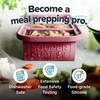 image:imageSouper Cubes 1 Cup Silicone Freezer Trays with Lids Cotton Candy 1Pack  100 PlatinumCured Silicone Freezer Cube Oven and Microwave Safe Perfect for Freezing Soup Rice Protein Grains and MoreCranberry