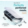 image:imageSouper Cubes 1 Cup Silicone Freezer Trays with Lids Cotton Candy 1Pack  100 PlatinumCured Silicone Freezer Cube Oven and Microwave Safe Perfect for Freezing Soup Rice Protein Grains and MoreCharcoal
