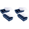 image:imageSouper Cubes 1 Cup Silicone Freezer Trays with Lids Cotton Candy 1Pack  100 PlatinumCured Silicone Freezer Cube Oven and Microwave Safe Perfect for Freezing Soup Rice Protein Grains and MoreBlueberry