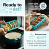 image:imageSouper Cubes 1 Cup Silicone Freezer Trays with Lids Cotton Candy 1Pack  100 PlatinumCured Silicone Freezer Cube Oven and Microwave Safe Perfect for Freezing Soup Rice Protein Grains and MoreAqua