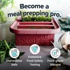 image:imageSouper Cubes 12 Cup Silicone Freezer Mold with Lid Cotton Candy 1Pack  100 PlatinumCured Silicone Freezer Cube Oven amp Microwave Safe Perfect for Freezing Broth Sauces Sides and MoreCranberry