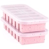 image:imageSouper Cubes 12 Cup Silicone Freezer Mold with Lid Cotton Candy 1Pack  100 PlatinumCured Silicone Freezer Cube Oven amp Microwave Safe Perfect for Freezing Broth Sauces Sides and MoreCotton Candy