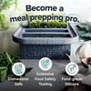 image:imageSouper Cubes 12 Cup Silicone Freezer Mold with Lid Cotton Candy 1Pack  100 PlatinumCured Silicone Freezer Cube Oven amp Microwave Safe Perfect for Freezing Broth Sauces Sides and MoreCharcoal