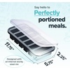 image:imageSouper Cubes 12 Cup Silicone Freezer Mold with Lid Cotton Candy 1Pack  100 PlatinumCured Silicone Freezer Cube Oven amp Microwave Safe Perfect for Freezing Broth Sauces Sides and MoreCharcoal