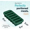 image:imageSouper Cubes 12 Cup Silicone Freezer Mold with Lid Cotton Candy 1Pack  100 PlatinumCured Silicone Freezer Cube Oven amp Microwave Safe Perfect for Freezing Broth Sauces Sides and MoreKale