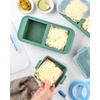 image:imageSouper Cubes 2 Cup Silicone Food Freezer Mold Cotton Candy 2Pack  100 PlatinumCured Silicone Freezer Cubes Oven and Microwave Safe Perfect for Freezing Lasagna Casseroles and MoreKale