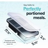 image:imageSouper Cubes 2 Cup Silicone Food Freezer Mold Cotton Candy 2Pack  100 PlatinumCured Silicone Freezer Cubes Oven and Microwave Safe Perfect for Freezing Lasagna Casseroles and MoreCharcoal