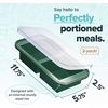 image:imageSouper Cubes 2 Cup Silicone Food Freezer Mold Cotton Candy 2Pack  100 PlatinumCured Silicone Freezer Cubes Oven and Microwave Safe Perfect for Freezing Lasagna Casseroles and MoreKale