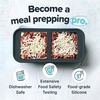 image:imageSouper Cubes 2 Cup Silicone Food Freezer Mold Cotton Candy 2Pack  100 PlatinumCured Silicone Freezer Cubes Oven and Microwave Safe Perfect for Freezing Lasagna Casseroles and MoreCharcoal