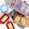 image:imageSouper Cubes Ceramic Baking Dishes 205 x 5 Baking Dishes with Silicone Lids Individual Baking Dishes for Oven Microwave Oven and Air Fryer Safe USA Made Set of 2  Cotton CandyCranberry