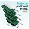 image:imageSouper Cubes Silicone Freezer Molds Gift Set Cotton Candy  2 Tbsp 12 Cup 1 Cup and 2 Cup Silicone Molds for Food Set Perfect for Freezing Soup Grains Proteins Herbs and MoreKale