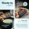 image:imageSouper Cubes Silicone Freezer Molds Gift Set Cotton Candy  2 Tbsp 12 Cup 1 Cup and 2 Cup Silicone Molds for Food Set Perfect for Freezing Soup Grains Proteins Herbs and MoreBlueberry